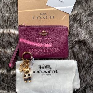 Coach Star Wars X wristlet and Han Solo keychain